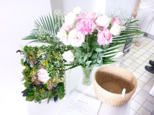 スタジオ入口のお花がきれい☆